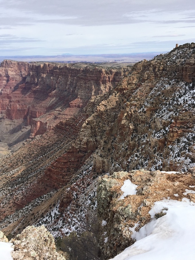 Desert View Watchtower from Navajo Point