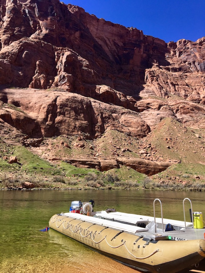 Glen Canyon Dam Rafting Arizona