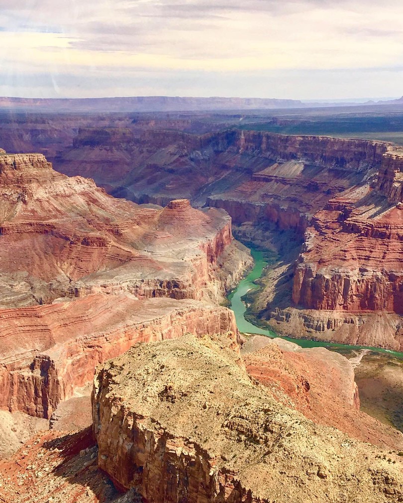View of Grand Canyon Maverick Helicopters
