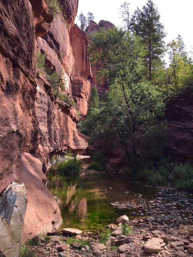 West Fork Trail Sedona narrows