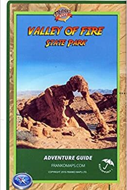 Valley of Fire State Park Adventure Guide Waterproof Map