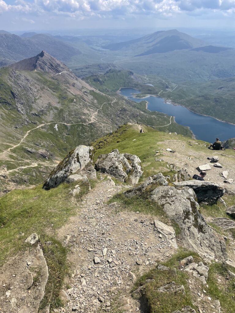 View from Summit of Snowdon