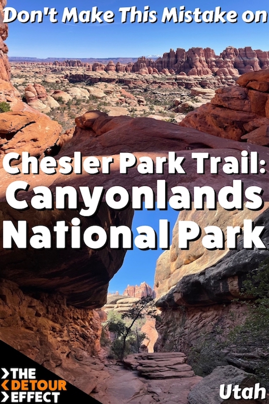 Dont Make This Mistake on Chesler Park Trail in Canyonlands