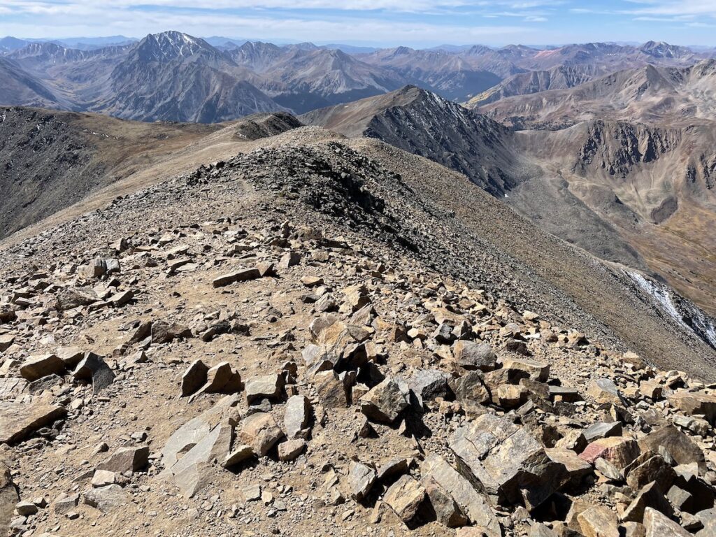 Mount Elbert 14er summit