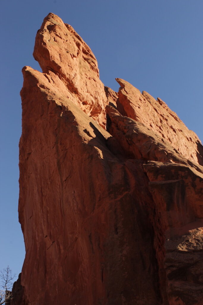 Battleship rock Garden of the Gods