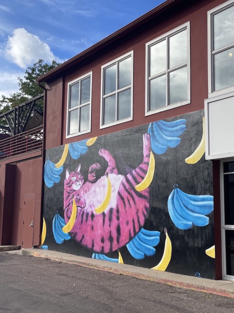 Downtown street art Colorado Springs