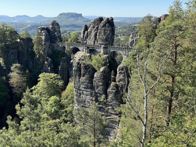 Self Guided Camping the Malerweg Painters Way Hiking Trail in Germany