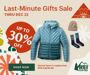 REI last minute gifts sale 300x250